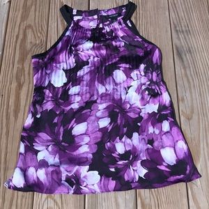 WHBM Floral Print Top